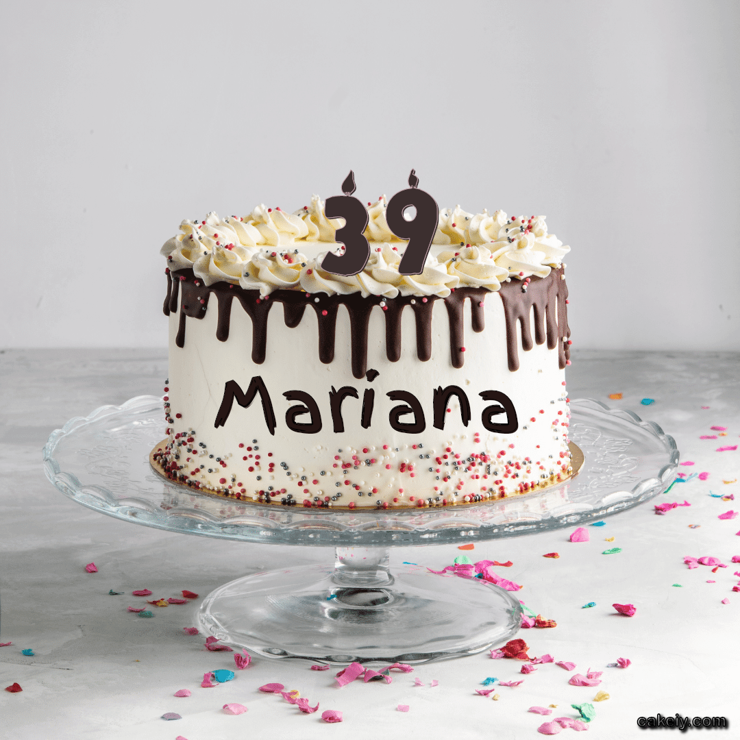 Creamy Choco Cake for Mariana