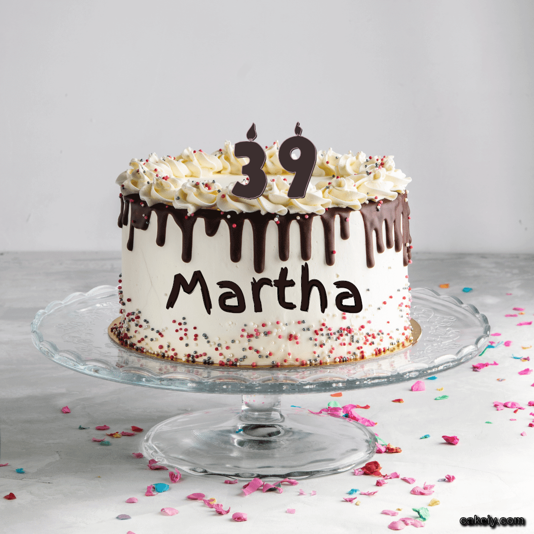 Creamy Choco Cake for Martha
