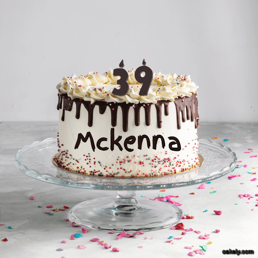 Creamy Choco Cake for Mckenna