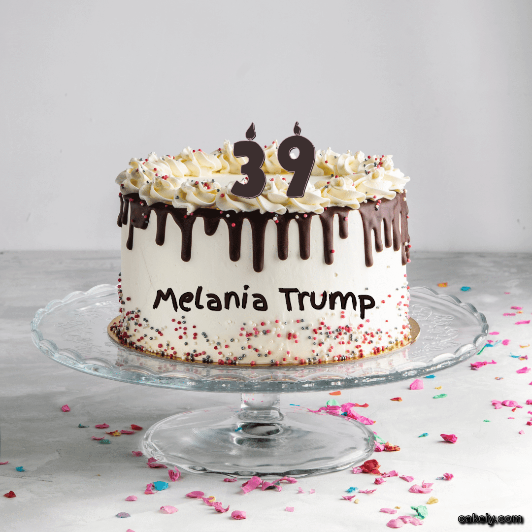 Creamy Choco Cake for Melania Trump