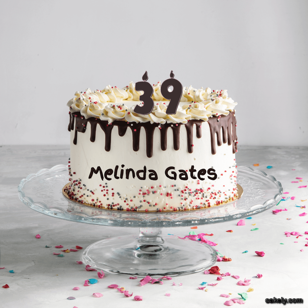 Creamy Choco Cake for Melinda Gates