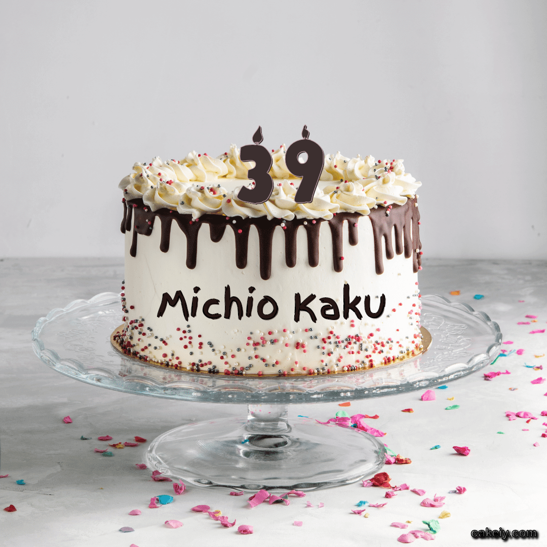 Creamy Choco Cake for Michio Kaku