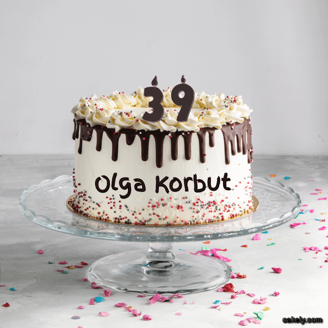 Creamy Choco Cake for Olga Korbut