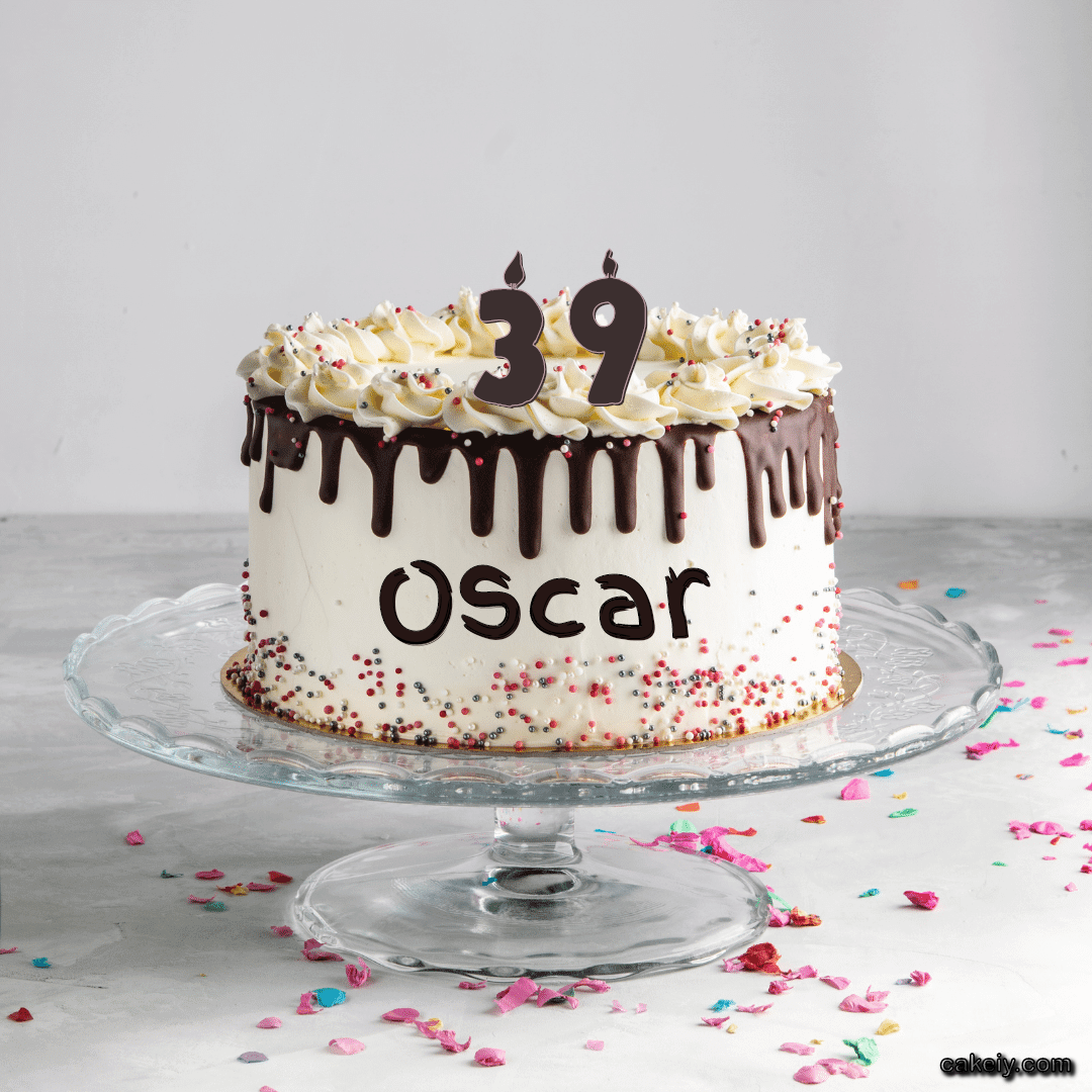 Creamy Choco Cake for Oscar