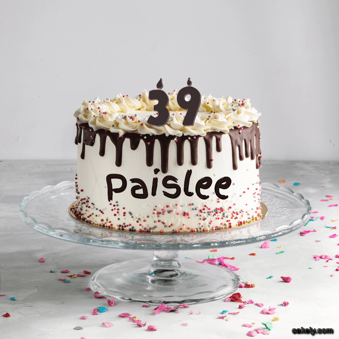 Creamy Choco Cake for Paislee