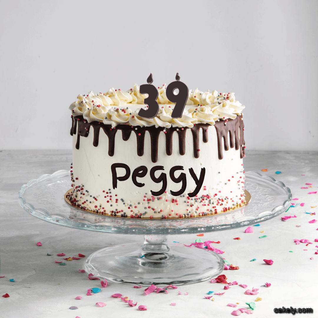 Creamy Choco Cake for Peggy