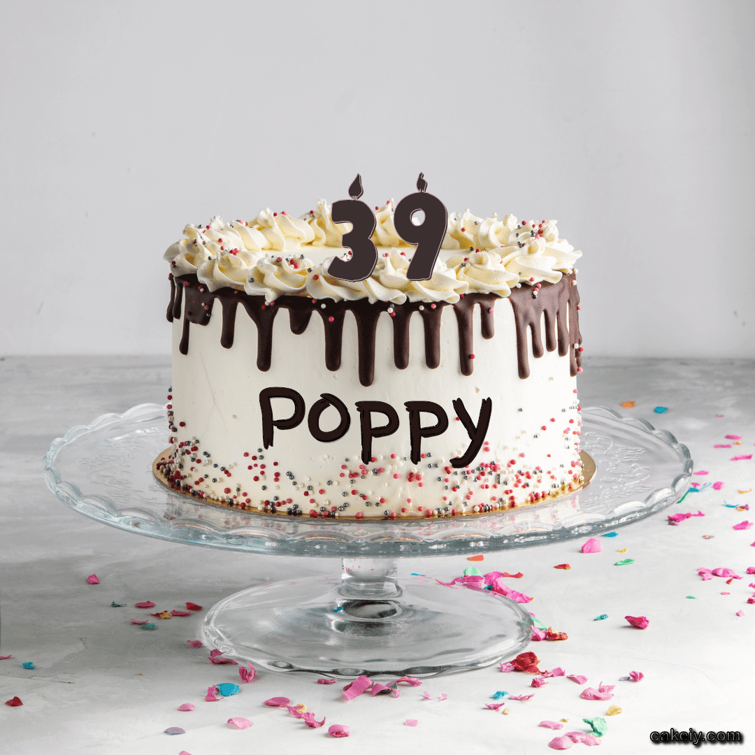 Creamy Choco Cake for Poppy