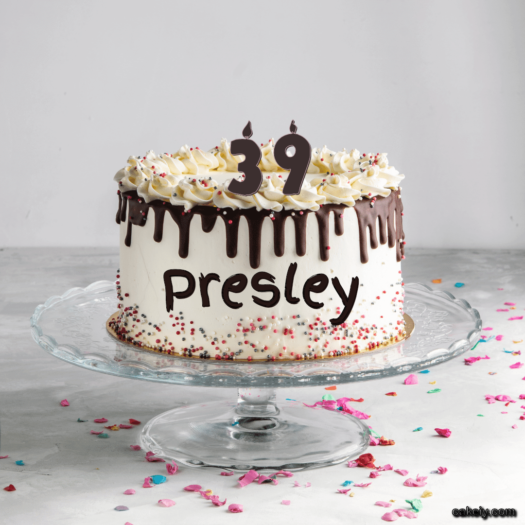 Creamy Choco Cake for Presley