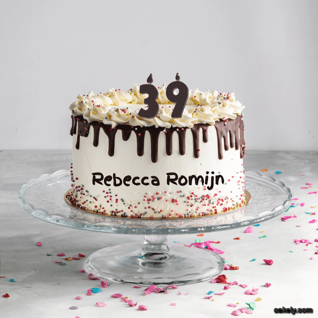 Creamy Choco Cake for Rebecca Romijn