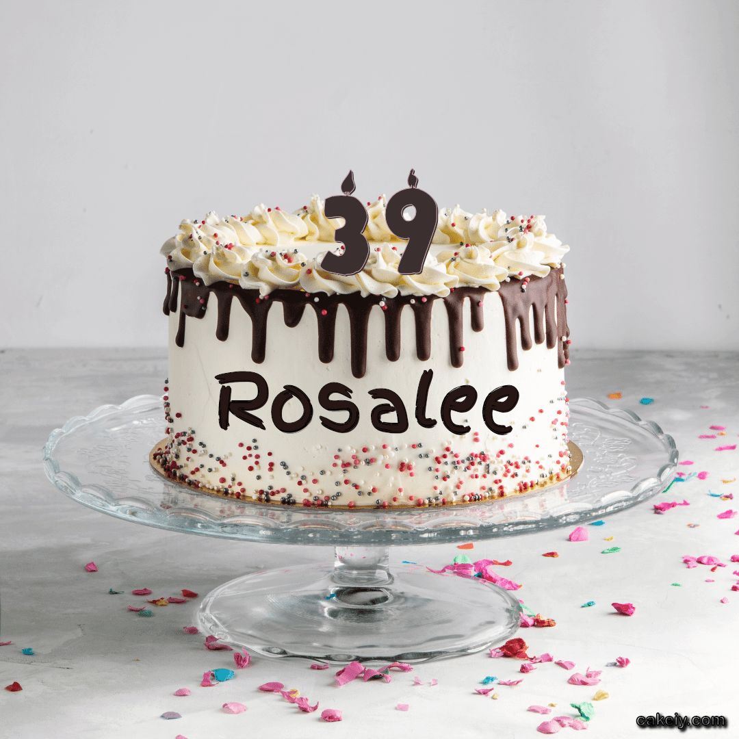 Creamy Choco Cake for Rosalee