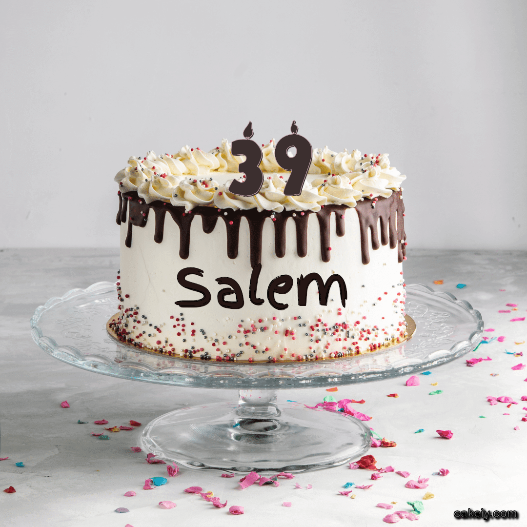 Creamy Choco Cake for Salem