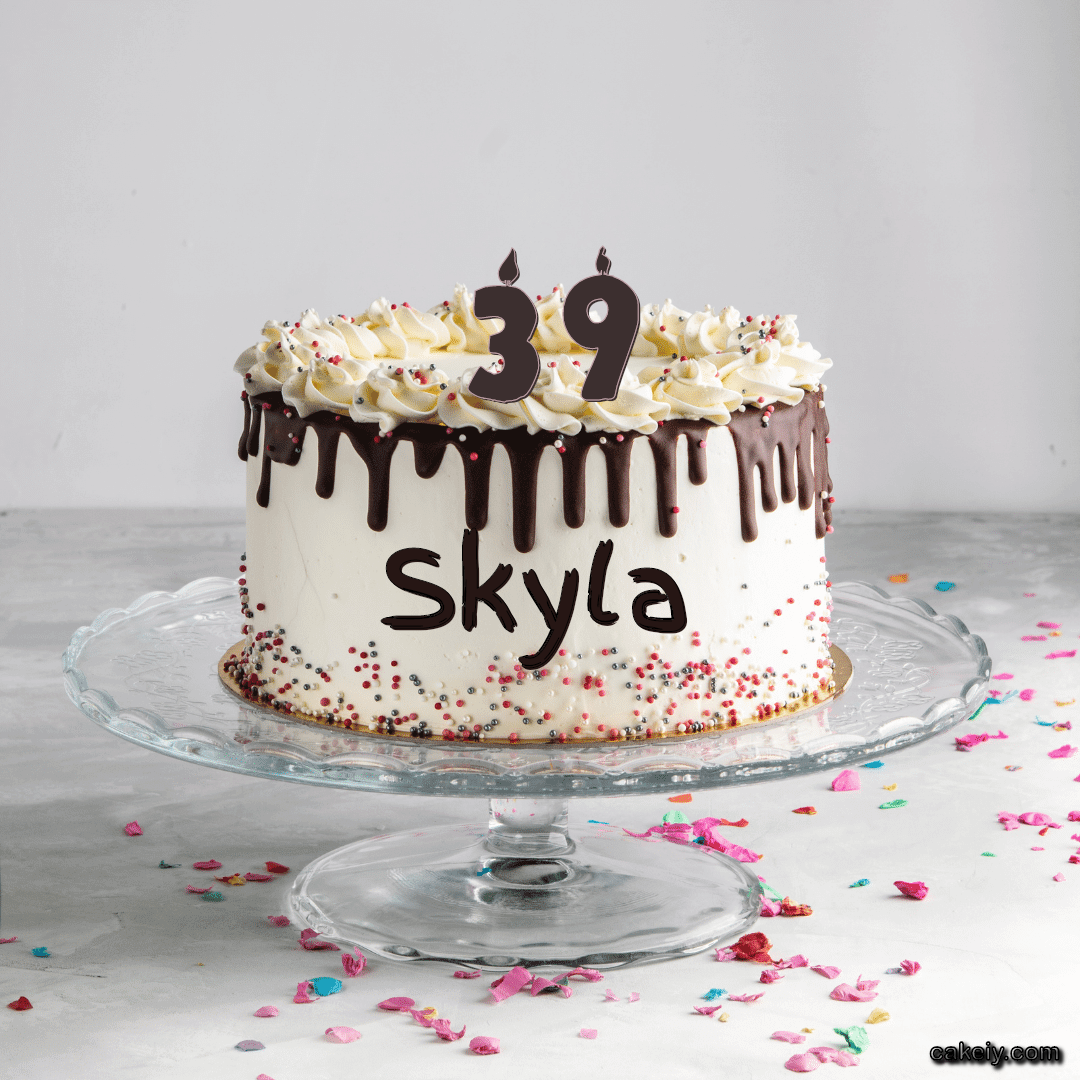 Creamy Choco Cake for Skyla