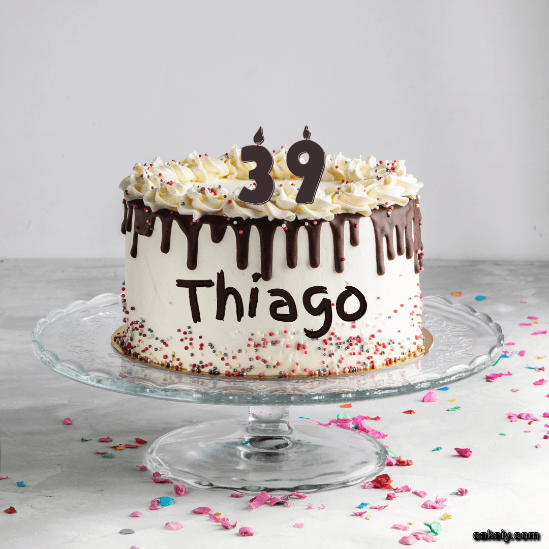 Creamy Choco Cake for Thiago