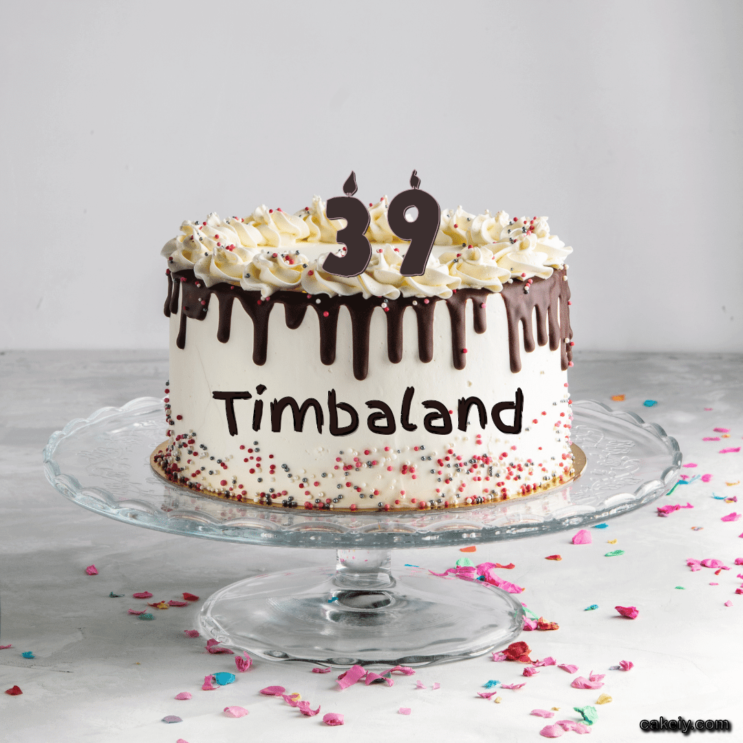 Creamy Choco Cake for Timbaland