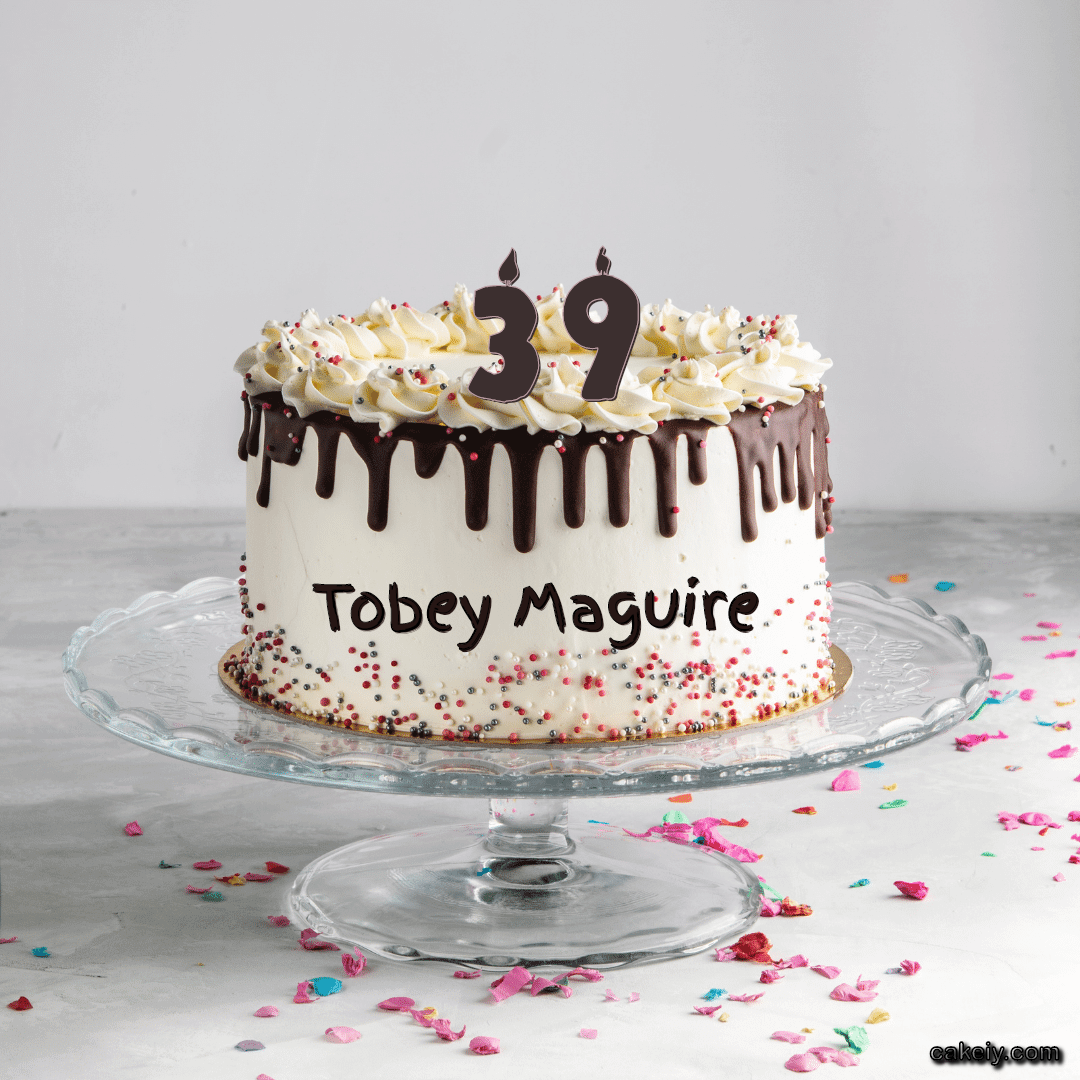 Creamy Choco Cake for Tobey Maguire