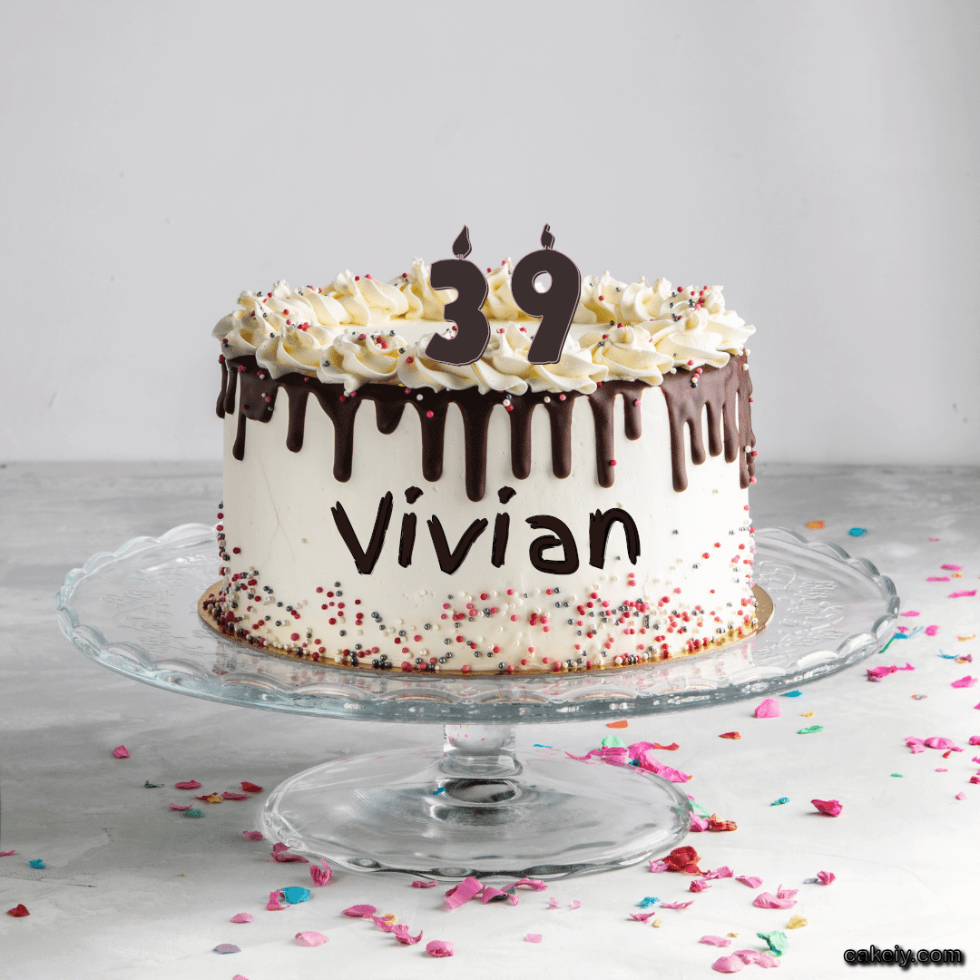 Creamy Choco Cake for Vivian