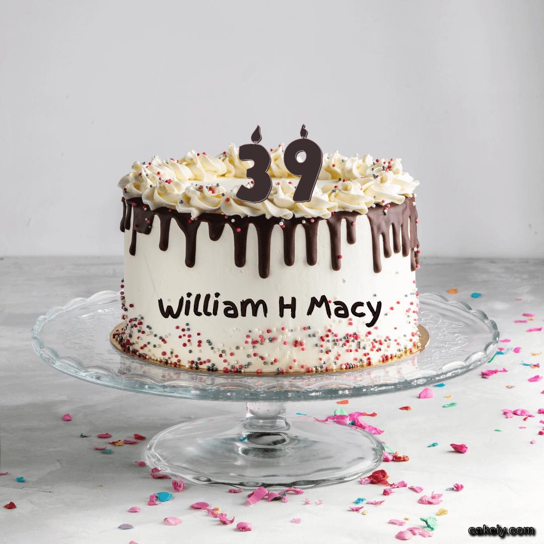 Creamy Choco Cake for William H Macy
