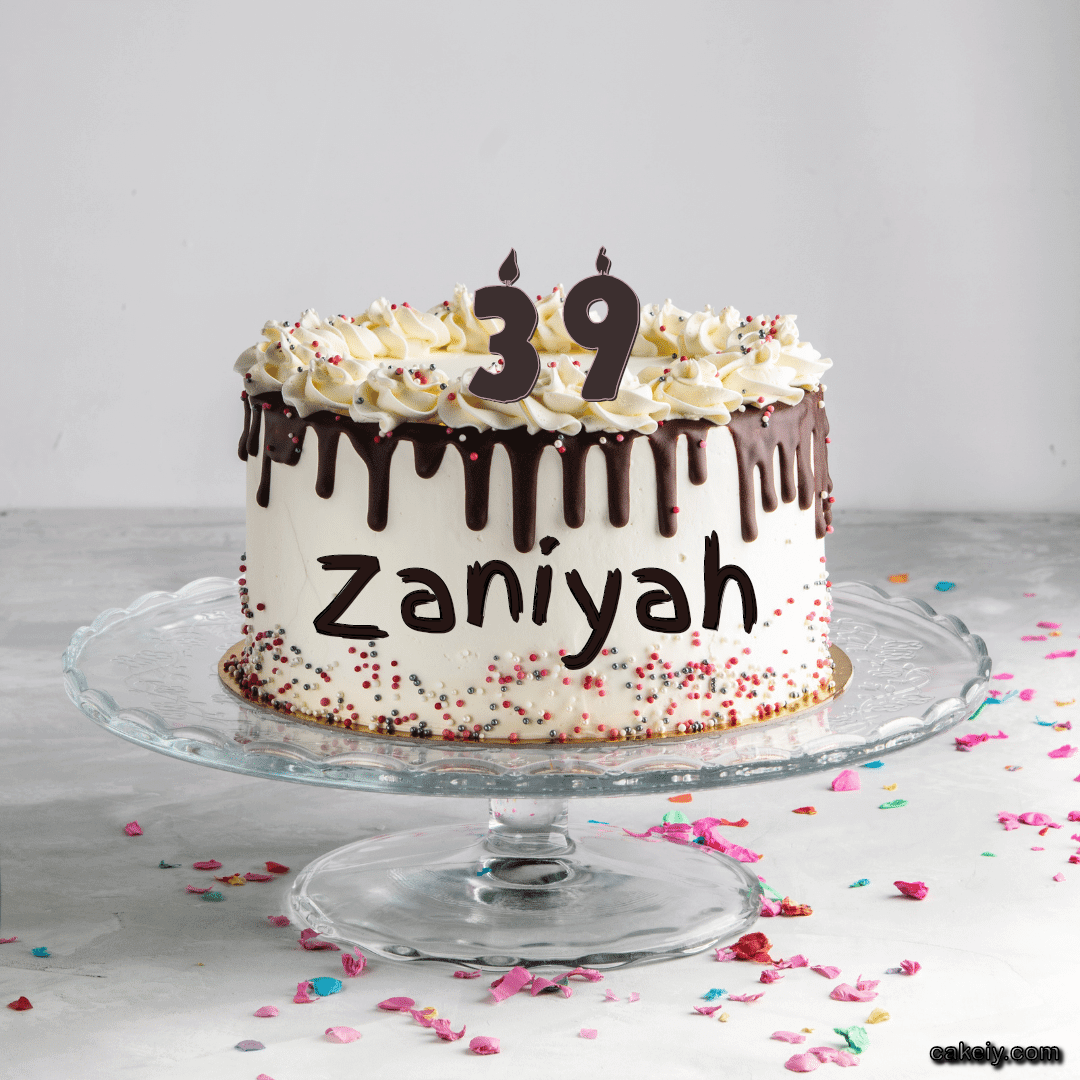 Creamy Choco Cake for Zaniyah