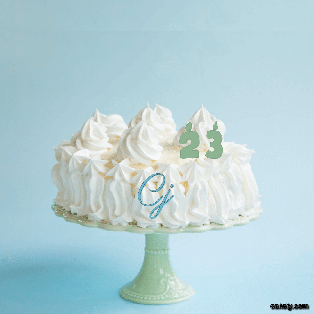 Creamy White Forest Cake for Cj