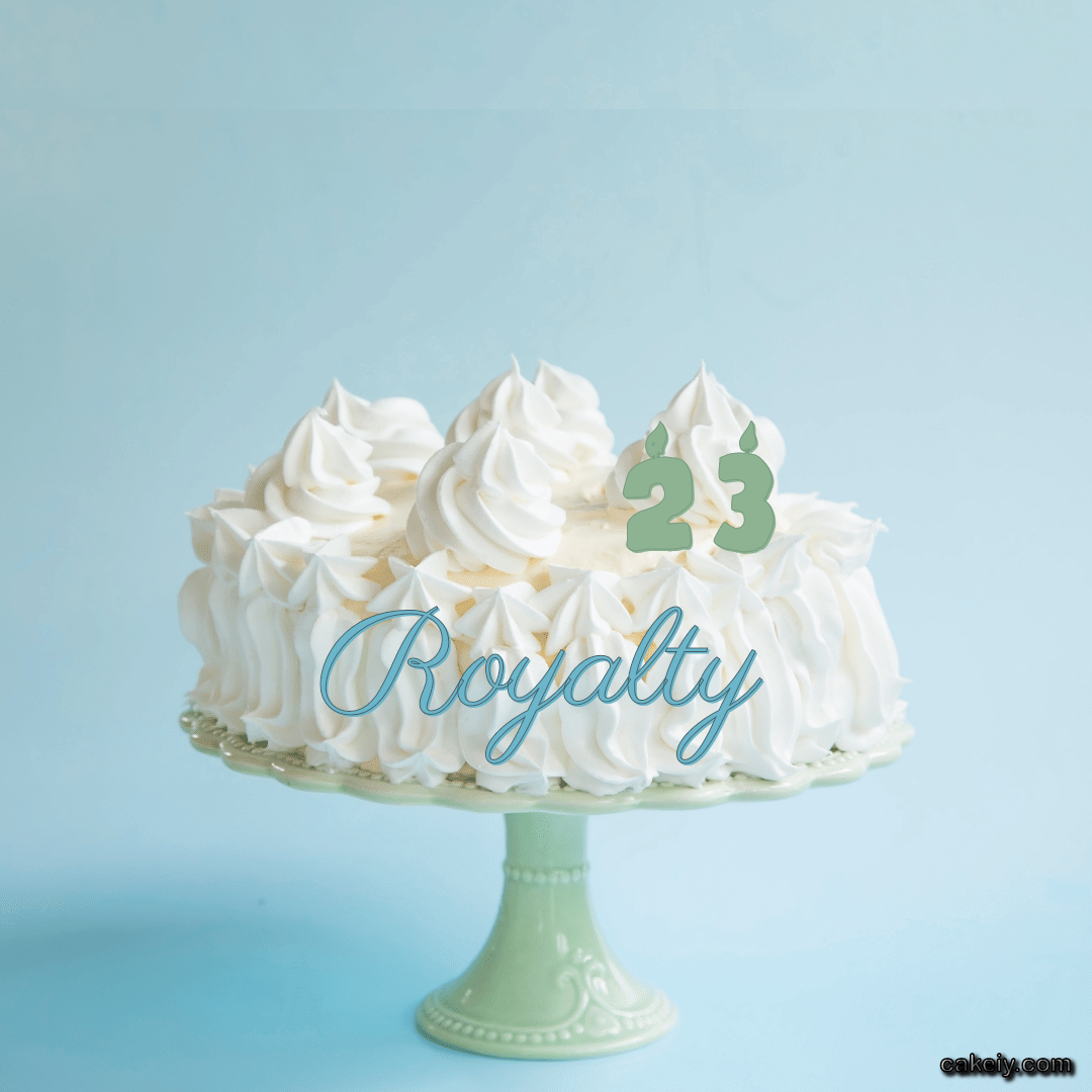 Creamy White Forest Cake for Royalty