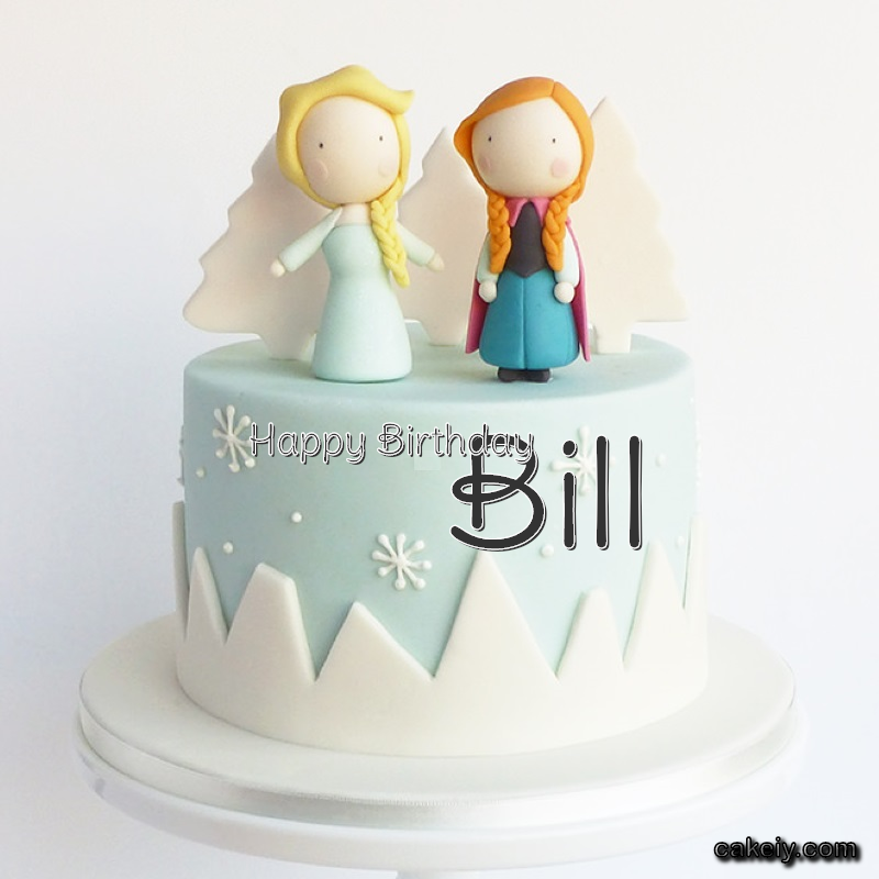 Frozen Sister Cake Elsa for Bill
