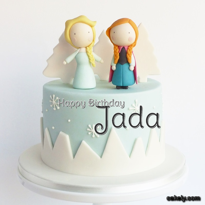 Frozen Sister Cake Elsa for Jada