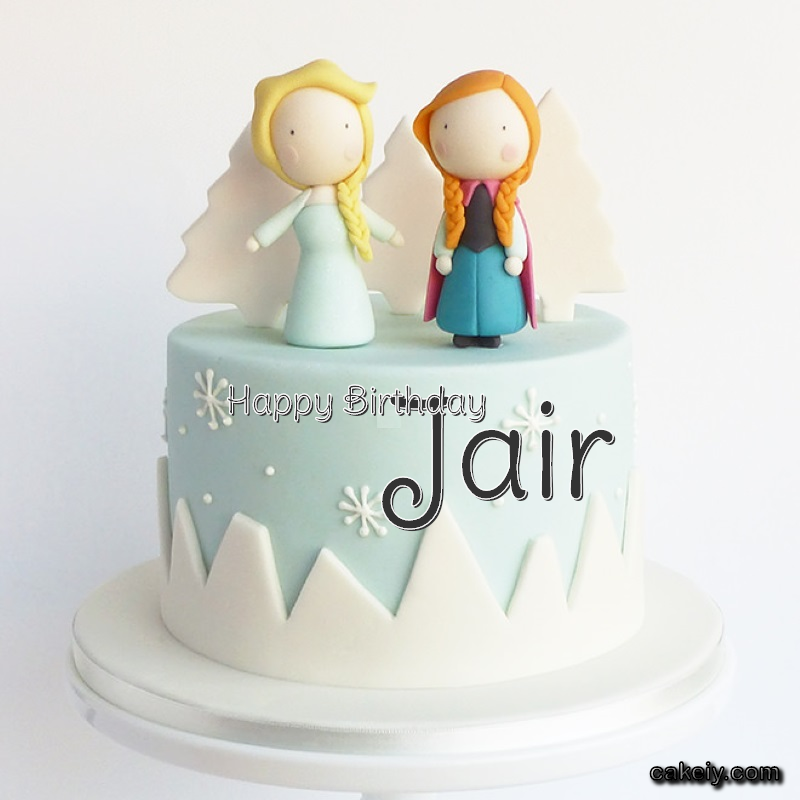 Frozen Sisters Cake Elsa for Jair