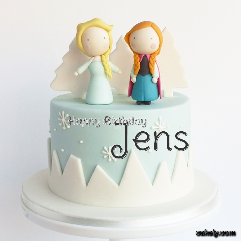 Frozen Sister Cake Elsa for Jens