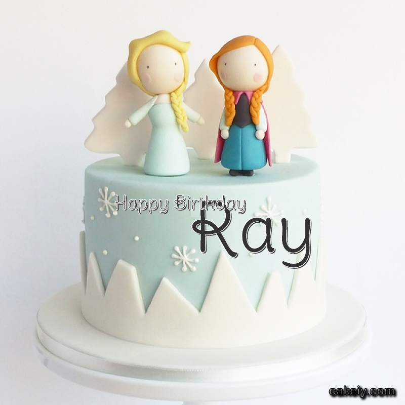 Frozen Sister Cake Elsa for Ray