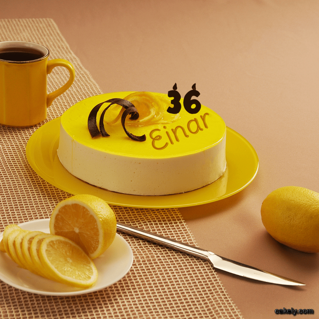 Mango Choco Cake for Einar