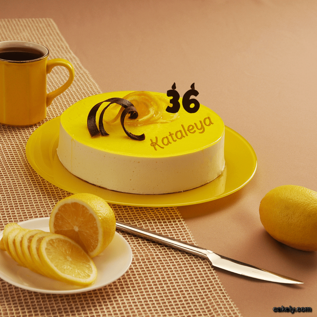 Mango Choco Cake for Kataleya