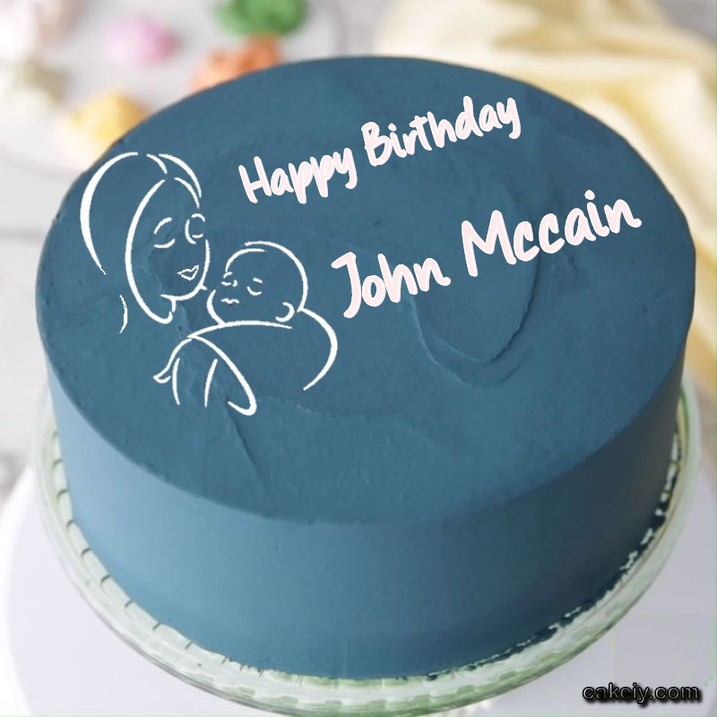 Mothers Love Cake for John Mccain