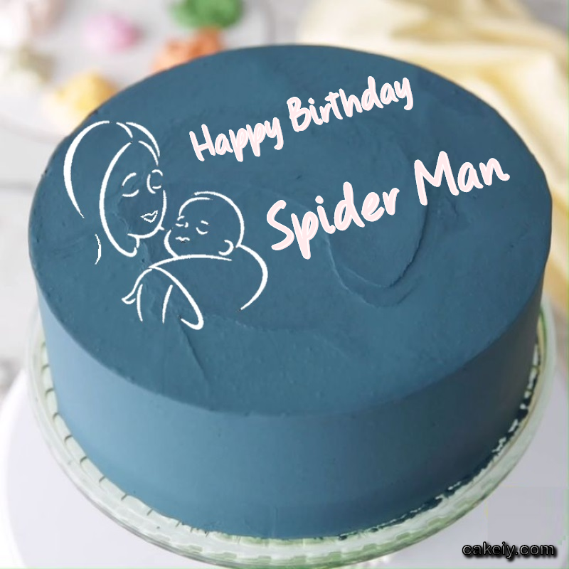 Mothers Love Cake for Spider Man