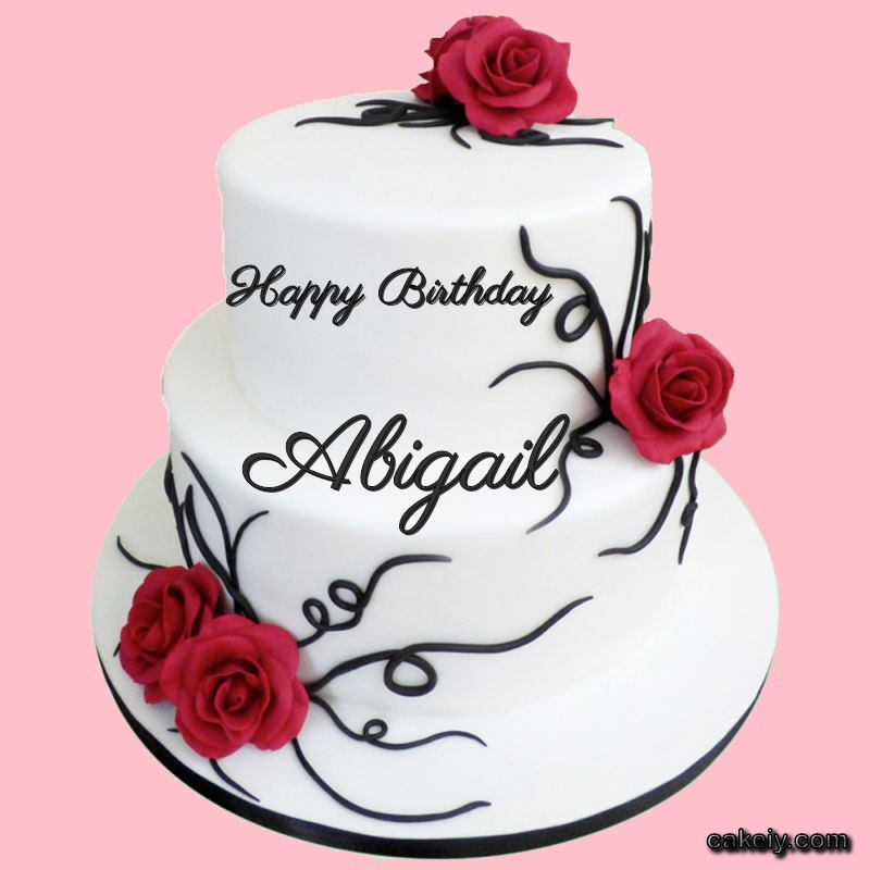 Multi Level Cake For Love for Abigail