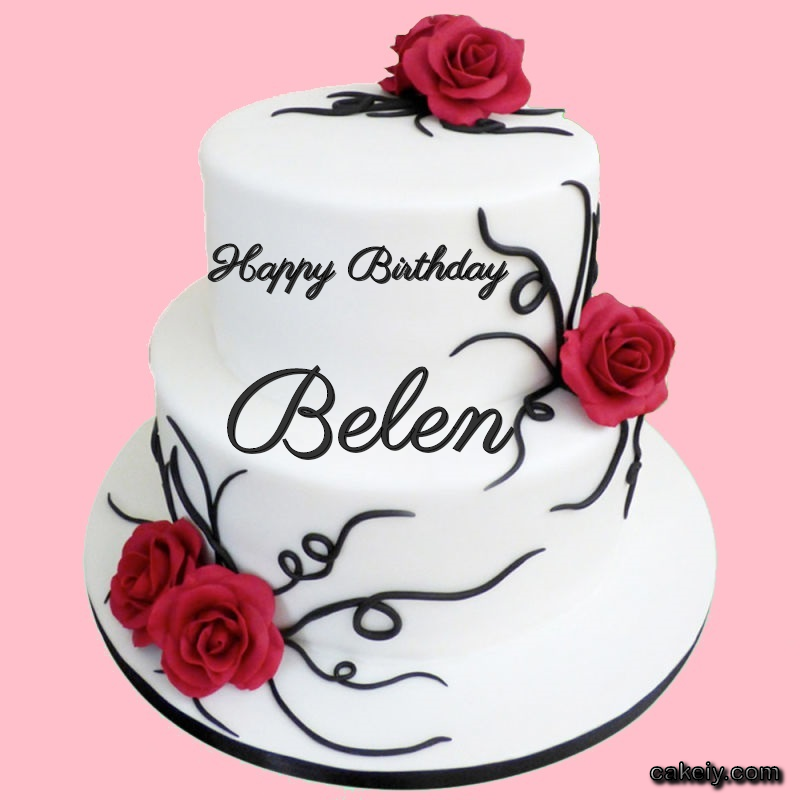 Multi Level Cake For Love for Belen