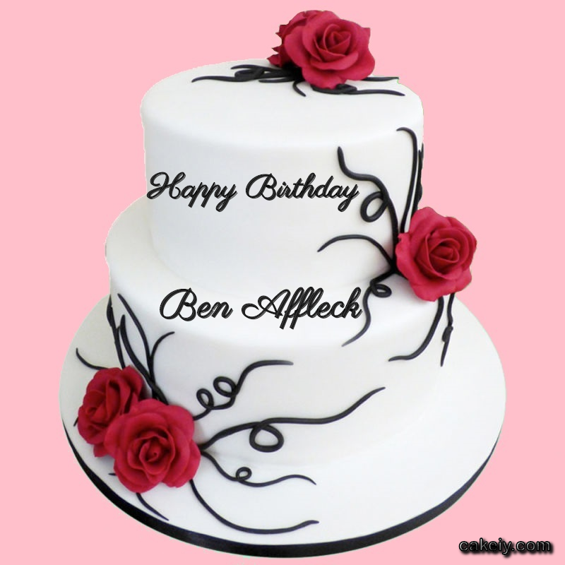 Multi Level Cake For Love for Ben Affleck