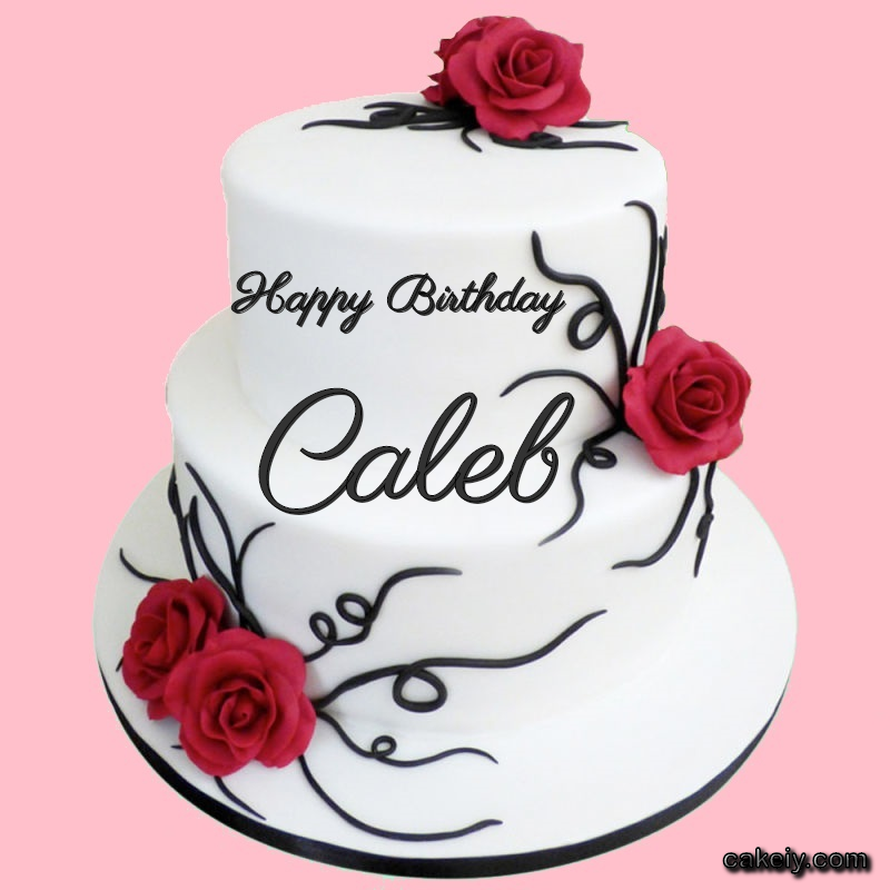 Multi Level Cake For Love for Caleb