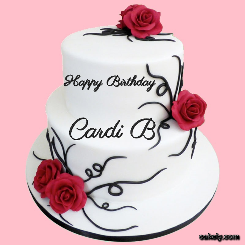 Multi Level Cake For Love for Cardi B