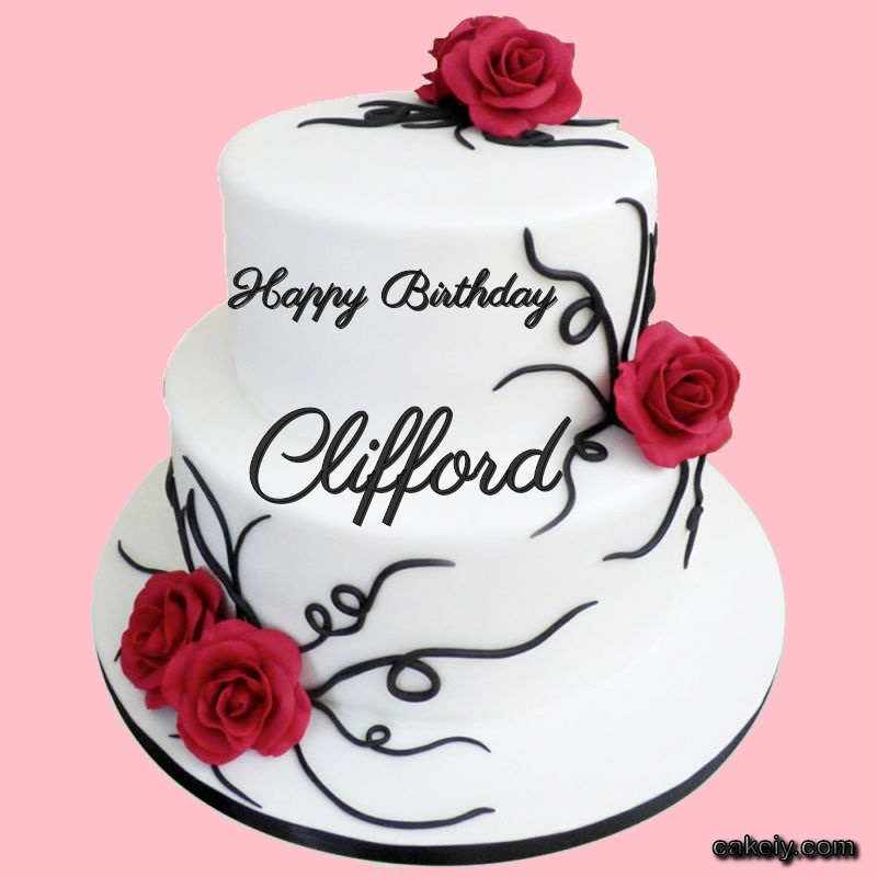 Multi Level Cake For Love for Clifford