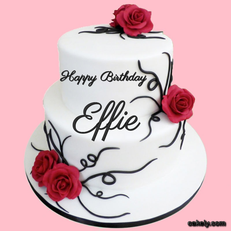 Multi Level Cake For Love for Effie
