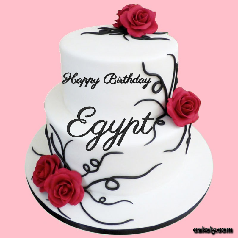 Multi Level Cake For Love for Egypt
