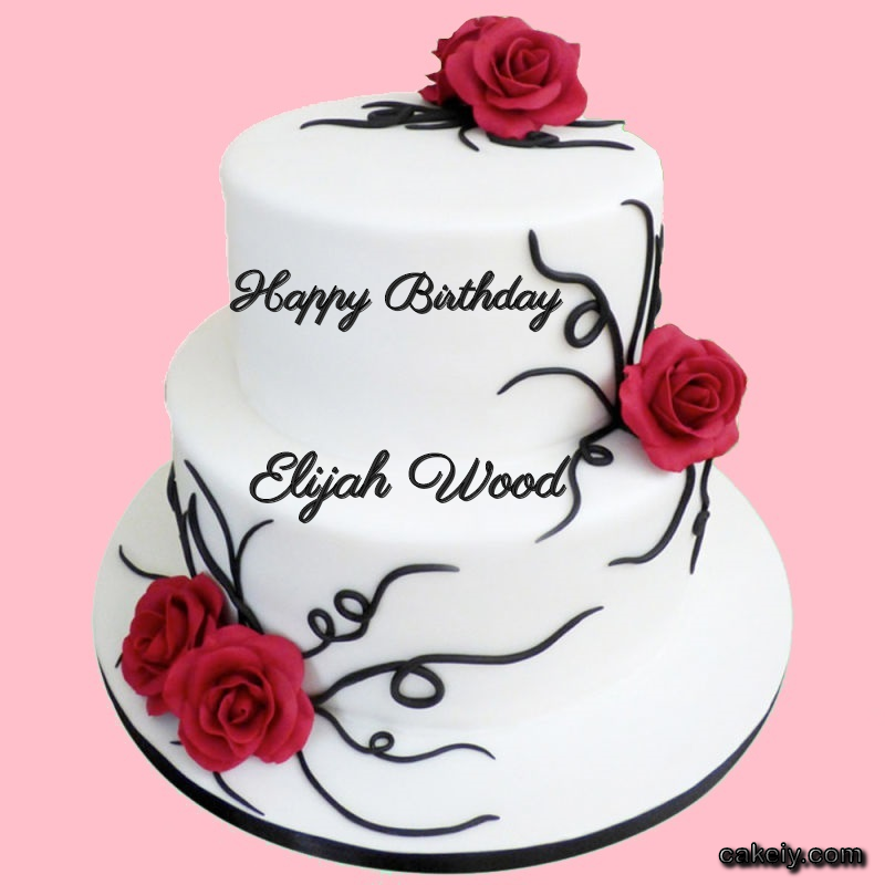 Multi Level Cake For Love for Elijah Wood