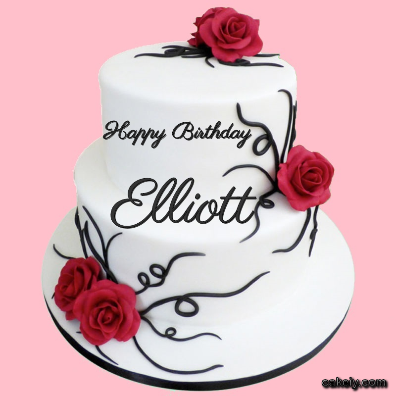 Multi Level Cake For Love for Elliott