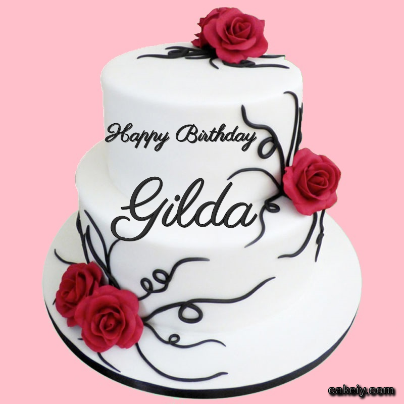 Multi Level Cake For Love for Gilda