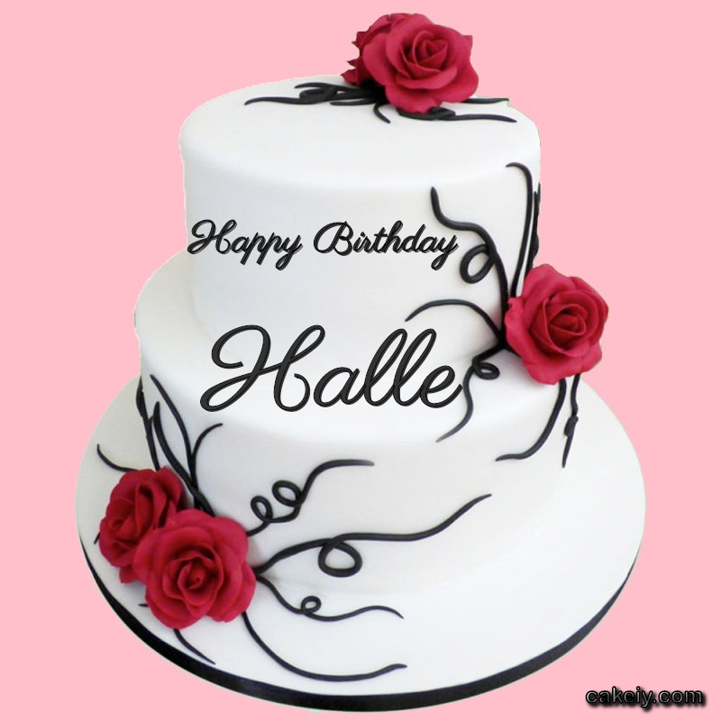 Multi Level Cake For Love for Halle