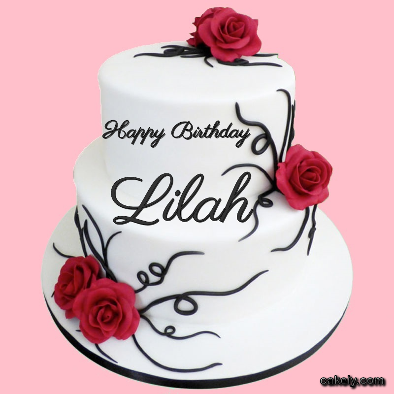 Multi Level Cake For Love for Lilah