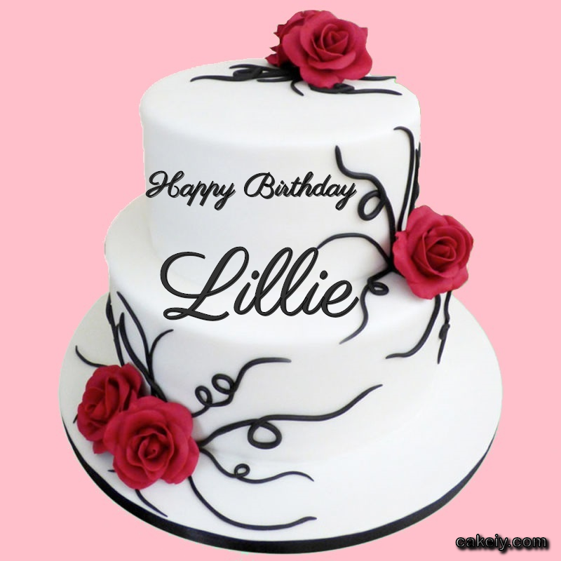 Multi Level Cake For Love for Lillie