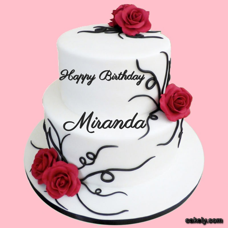 Multi Level Cake For Love for Miranda