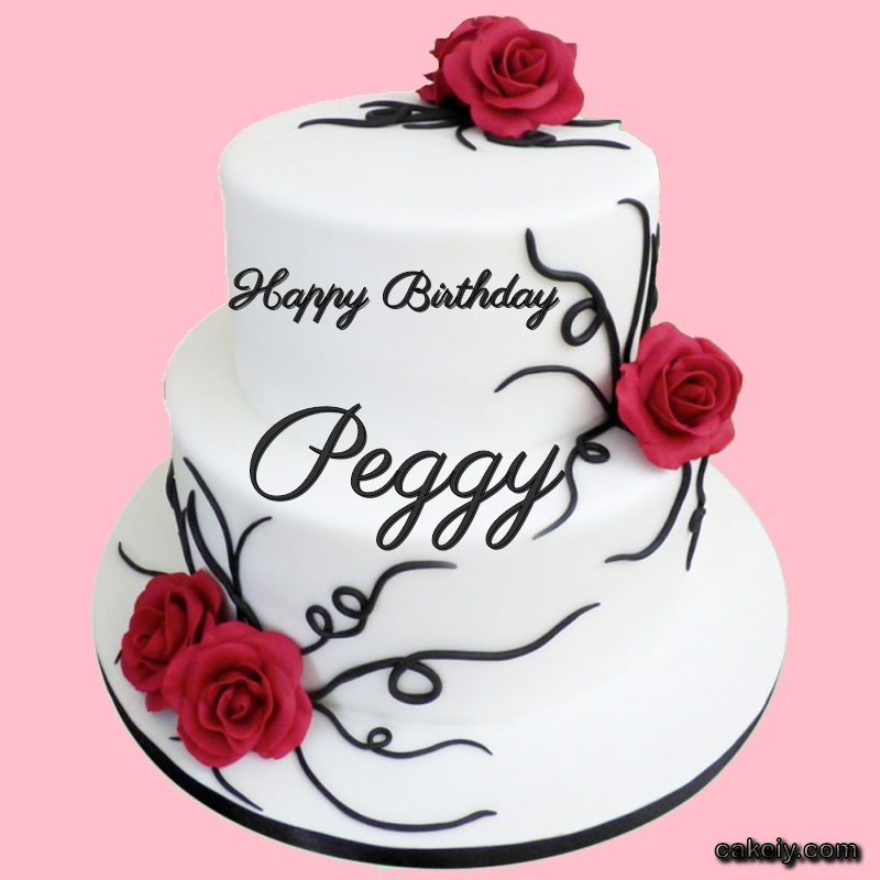 Multi Level Cake For Love for Peggy