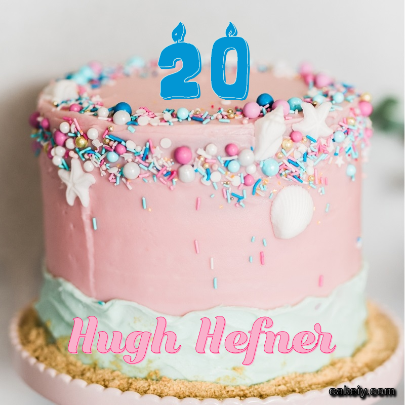 Pink Sprinkle with Year for Hugh Hefner